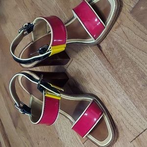 Prada High Heel Sandals, 39, 9.